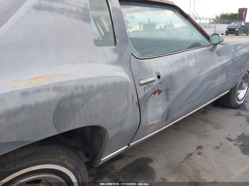 1977 Chevy Monte Carlo VIN: 1H52L7Z482796 Lot: 43667019