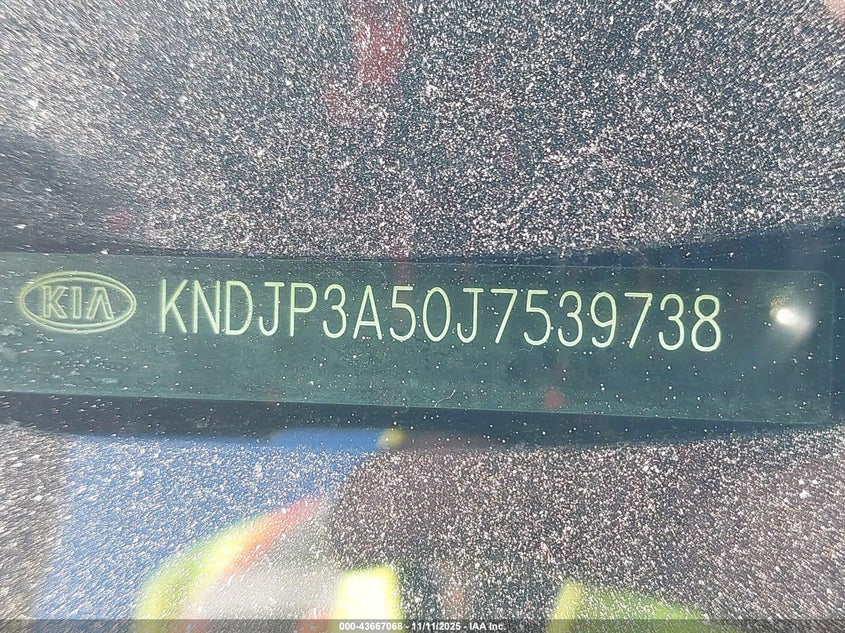 2018 KIA SOUL + KNDJP3A50J7539738