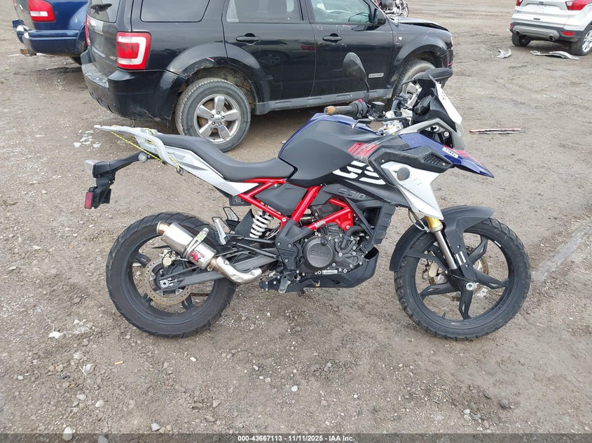 2022 BMW G310 Gs VIN: WB30G3306NRA22278 Lot: 43667113