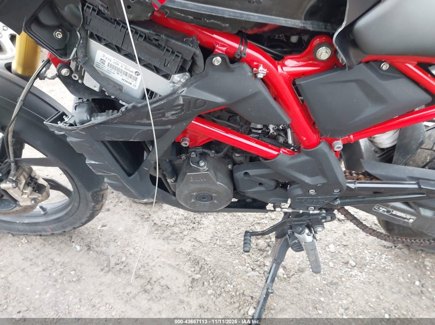 2022 BMW G310 Gs VIN: WB30G3306NRA22278 Lot: 43667113