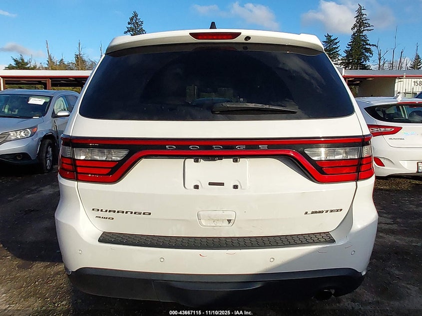 2014 Dodge Durango Limited VIN: 1C4RDJDG8EC593881 Lot: 43667115