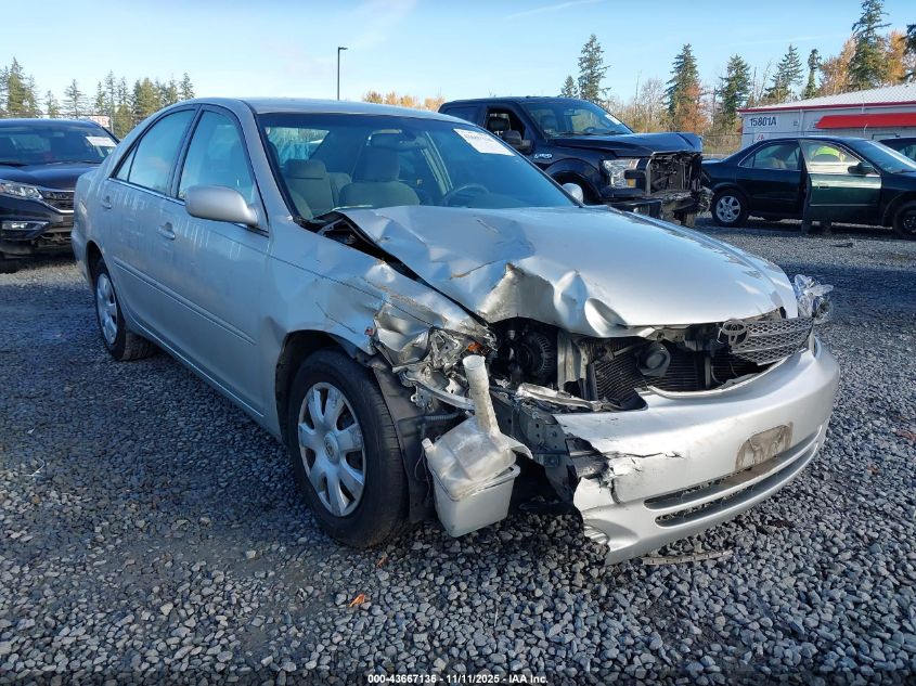 2003 Toyota Camry Le VIN: 4T1BE32KX3U185239 Lot: 43667136