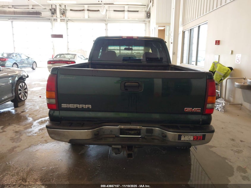 2003 GMC Sierra 1500 Sle VIN: 2GTEK19T531227955 Lot: 43667157