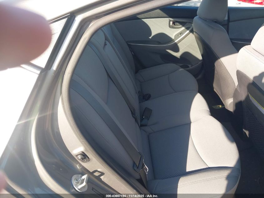 2013 Hyundai Elantra Gls VIN: 5NPDH4AE2DH178531 Lot: 43667194