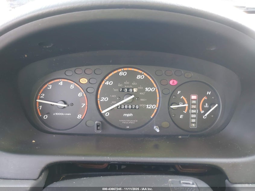 1998 Honda Cr-V Ex VIN: JHLRD1868WC063111 Lot: 43667245