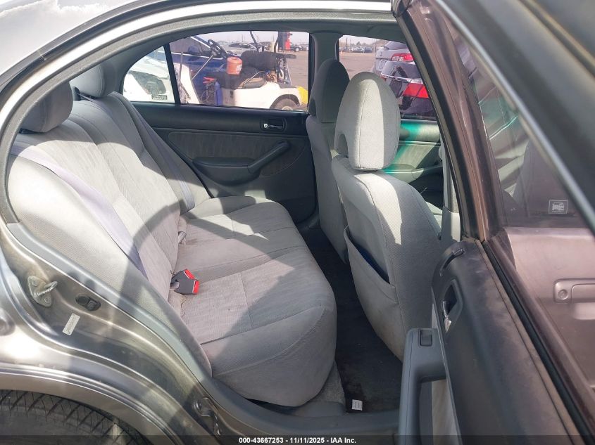 2004 Honda Civic Lx VIN: 2HGES16534H592537 Lot: 43667253