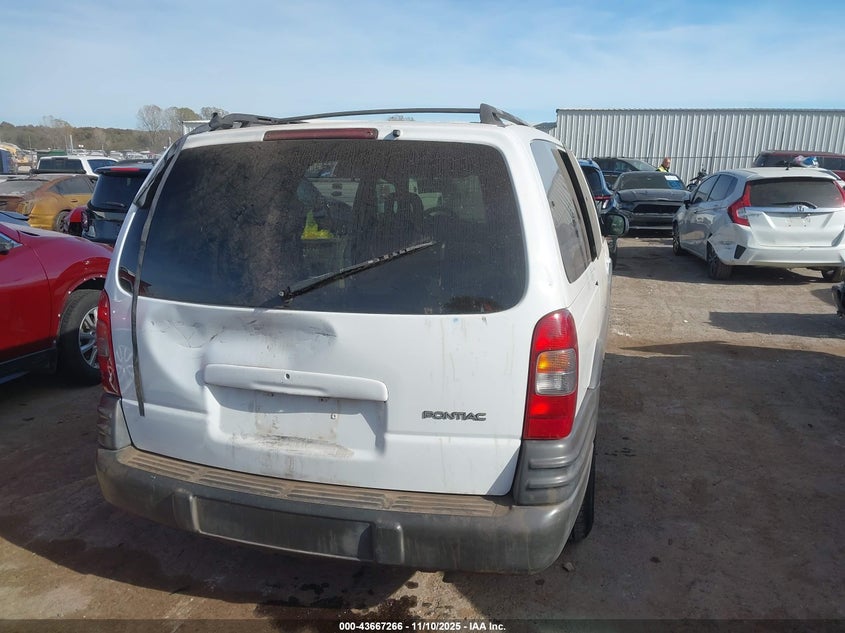 2001 Pontiac Montana M16 W/1Sd Pkg. VIN: 1GMDX03E11D184097 Lot: 43667266