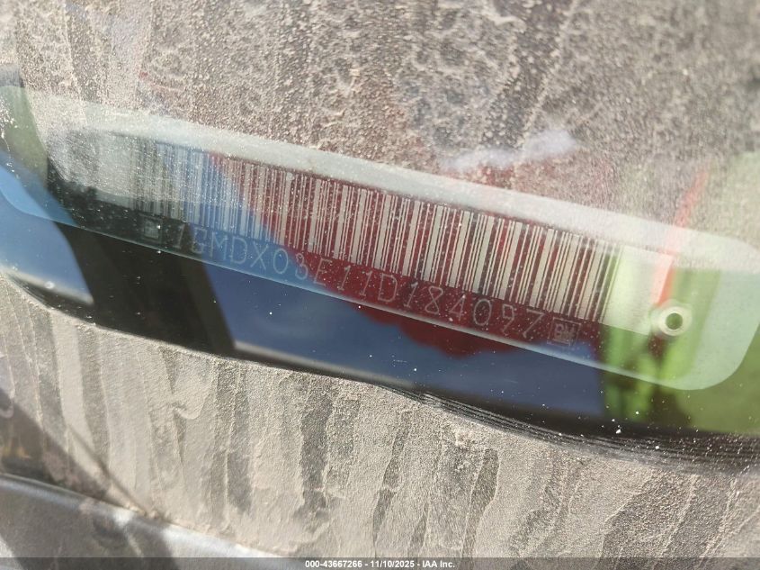 2001 Pontiac Montana M16 W/1Sd Pkg. VIN: 1GMDX03E11D184097 Lot: 43667266