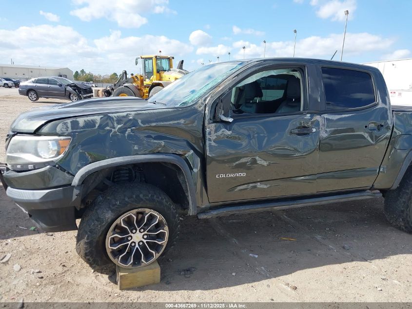2018 Chevrolet Colorado Zr2 VIN: 1GCGTEEN3J1117817 Lot: 43667269