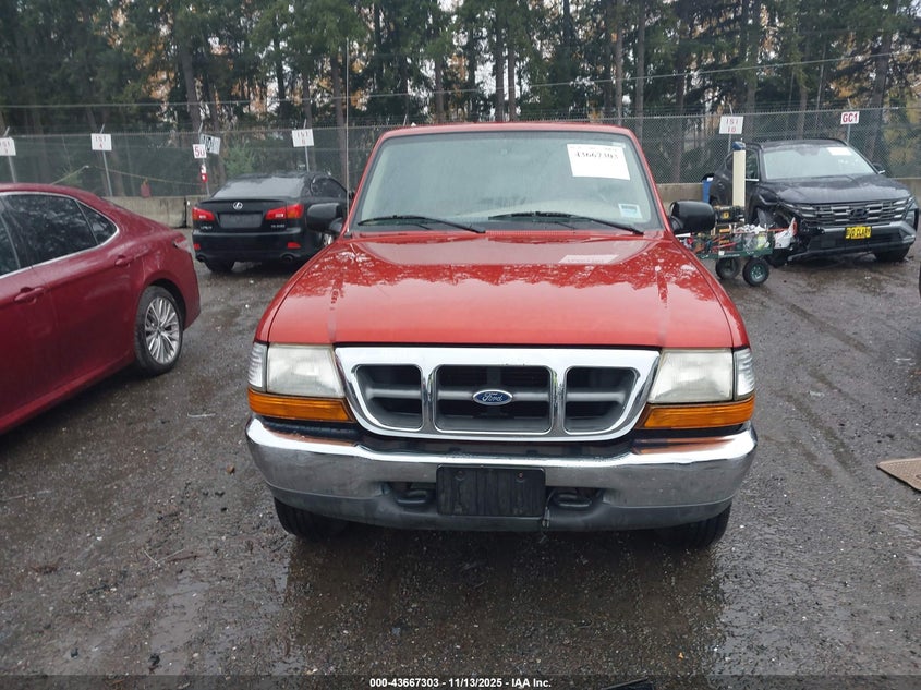 1999 Ford Ranger Xl/Xlt VIN: 1FTZR15V6XPB00323 Lot: 43667303
