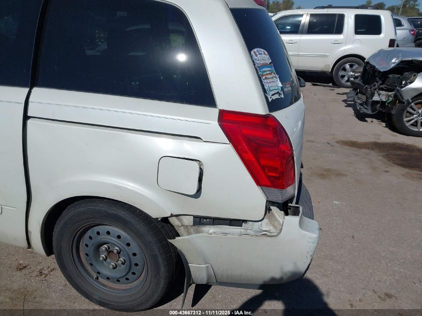 2007 Nissan Quest 3.5 VIN: 5N1BV28U97N143129 Lot: 43667312