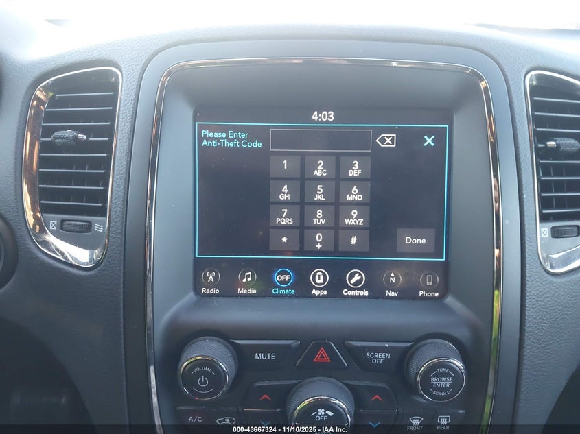 2018 DODGE DURANGO GT RWD - 1C4RDHDG6JC384934