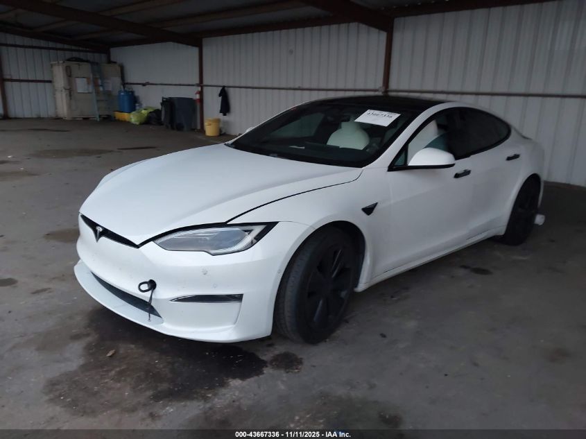2023 Tesla Model S Dual Motor All-Wheel Drive/Standard Range VIN: 5YJSA1E52PF499685 Lot: 43667336
