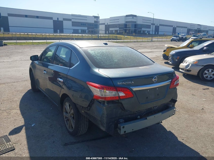 3N1AB7AP8FY361903 2015 NISSAN SENTRA photo no. 3