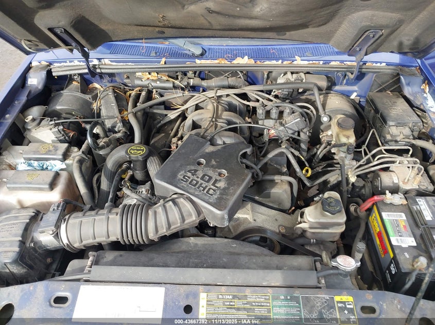 2003 Ford Ranger Edge/Xlt VIN: 1FTZR45E13TA38400 Lot: 43667392