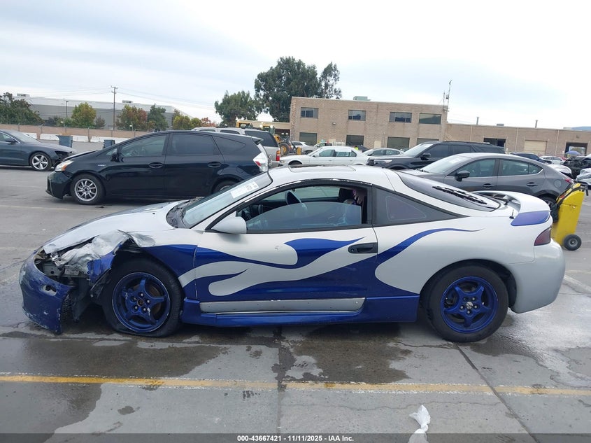 1999 Mitsubishi Eclipse Gs VIN: 4A3AK44Y4XE021899 Lot: 43667421