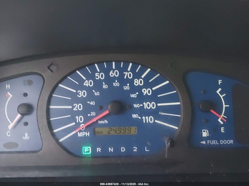 2001 Toyota Sienna Ce VIN: 4T3ZF19C51U400030 Lot: 43667428