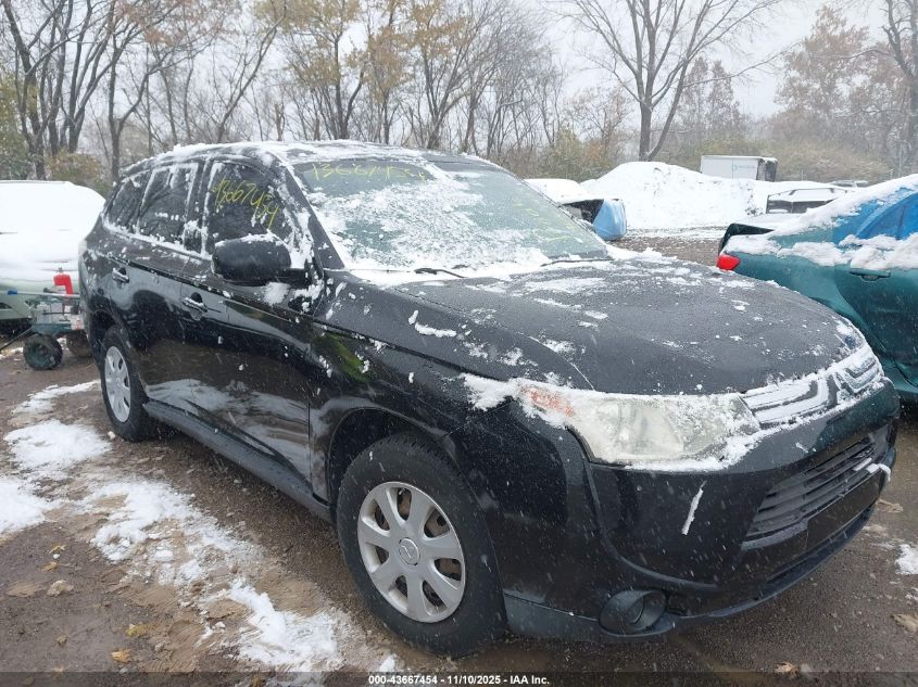 2014 MITSUBISHI OUTLANDER ES - JA4AD2A39EZ006678