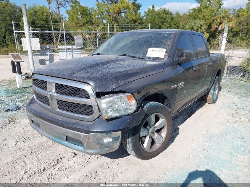 Vin: 1c6rr7ktxms555021, lot: 44162683, ram 1500 classic tradesman  4x4 5'7 box 20212