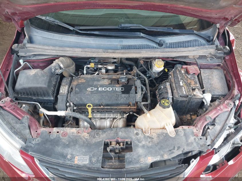 2018 Chevrolet Sonic Lt Auto VIN: 1G1JD5SH3J4121732 Lot: 43667483