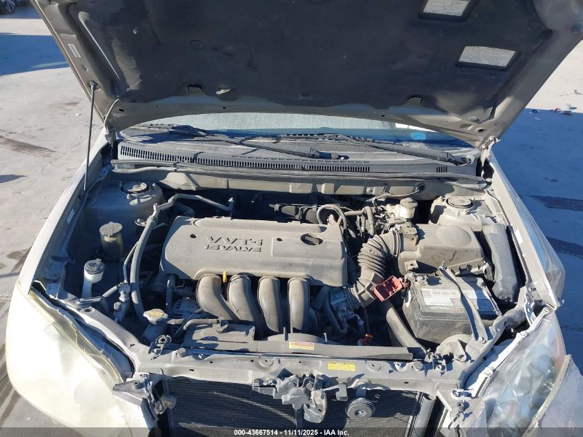 2005 Toyota Corolla Le VIN: 1NXBR32E55Z541193 Lot: 43667514