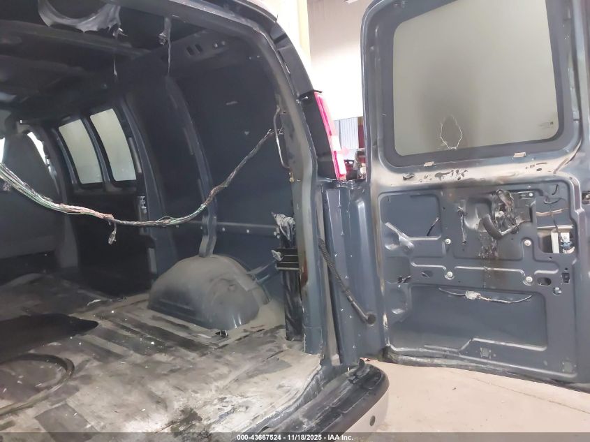 2019 Chevrolet Express 2500 Work Van VIN: 1GCWGAFP0K1144371 Lot: 43667524