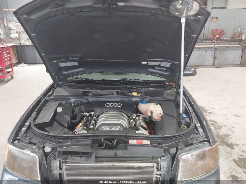 2004 Audi A6 3.0 VIN: WAULT64B64N032539 Lot: 43667548