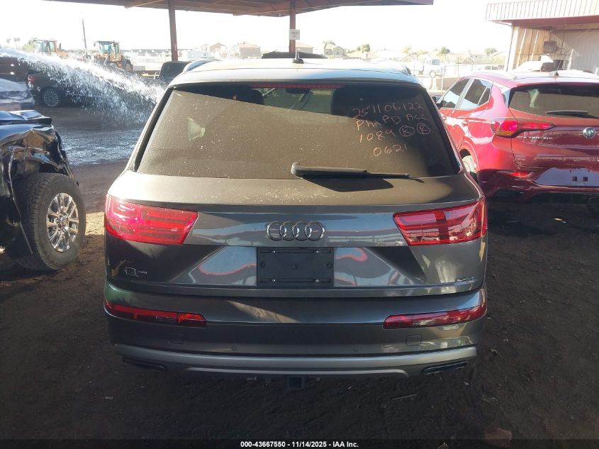 2019 Audi Q7 55 Premium VIN: WA1VAAF70KD030621 Lot: 43667550