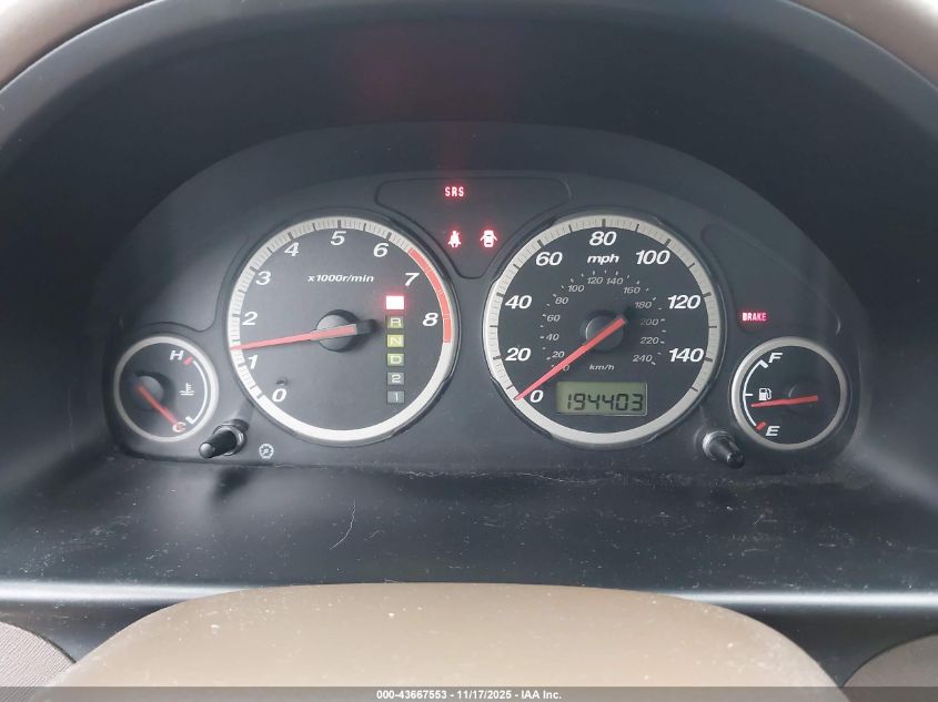 2002 Honda Cr-V Ex VIN: JHLRD78882C007281 Lot: 43667553