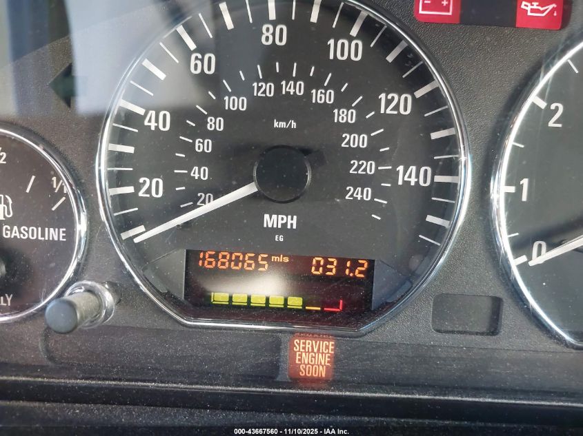 2001 BMW Z3 2.5I VIN: WBACN33451LK48188 Lot: 43667560