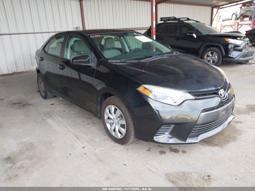 2016 TOYOTA COROLLA LE - 5YFBURHE6GP460992