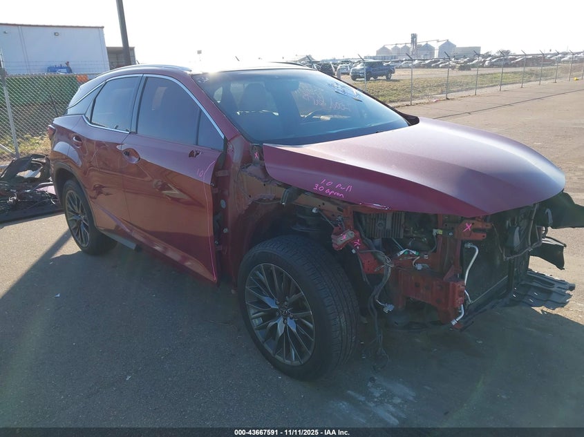 2016 LEXUS RX 350 F SPORT - 2T2BZMCA7GC008277