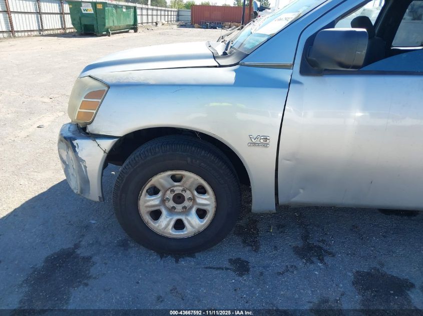 2004 Nissan Titan Xe VIN: 1N6AA06A54N511078 Lot: 43667592