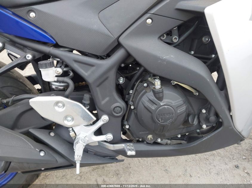 2015 Yamaha Yzfr3 VIN: MH3RH06Y1FK001203 Lot: 43667608