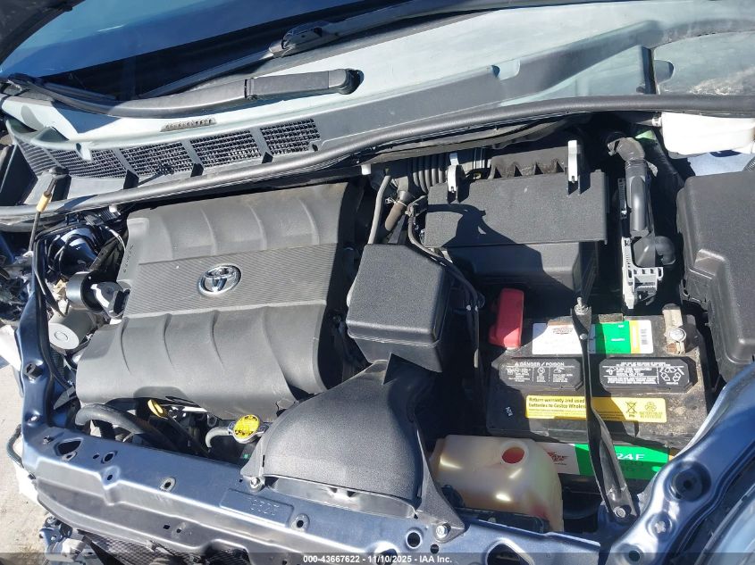 2014 Toyota Sienna Xle V6 8 Passenger VIN: 5TDYK3DC5ES499322 Lot: 43667622