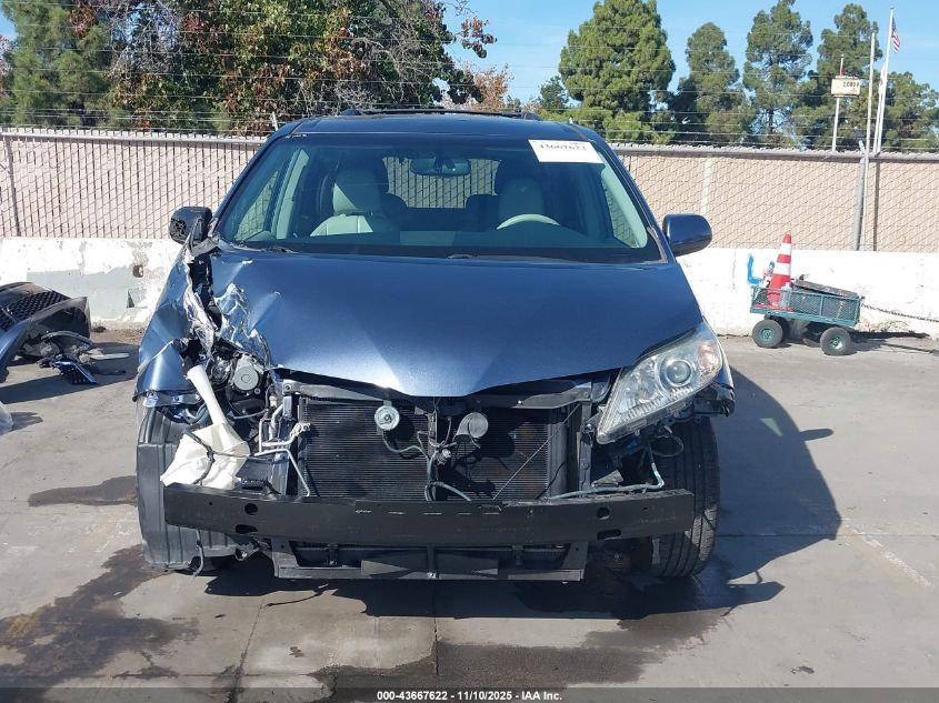 2014 Toyota Sienna Xle V6 8 Passenger VIN: 5TDYK3DC5ES499322 Lot: 43667622