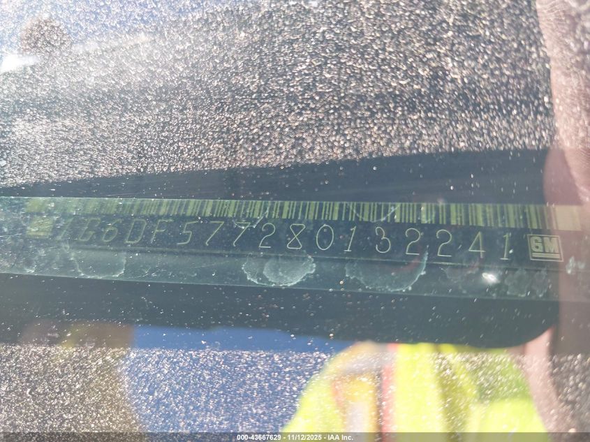 2008 Cadillac Cts Standard VIN: 1G6DF577280132241 Lot: 43667629