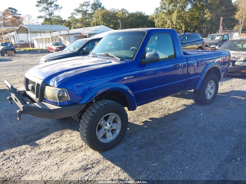 1FTYR10U95PA60522 2005 FORD RANGER photo no. 2