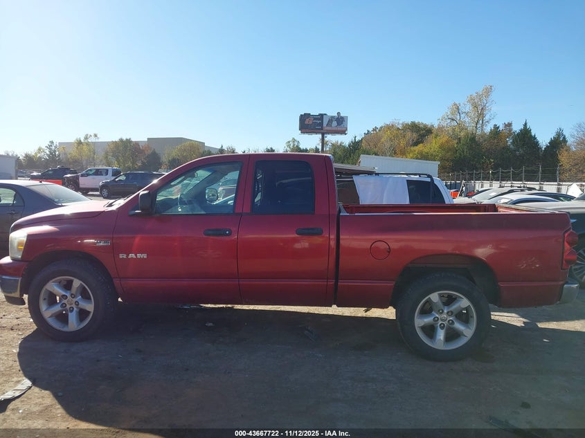 2008 Dodge Ram 1500 Slt VIN: 1D7HA18258J169034 Lot: 43667722