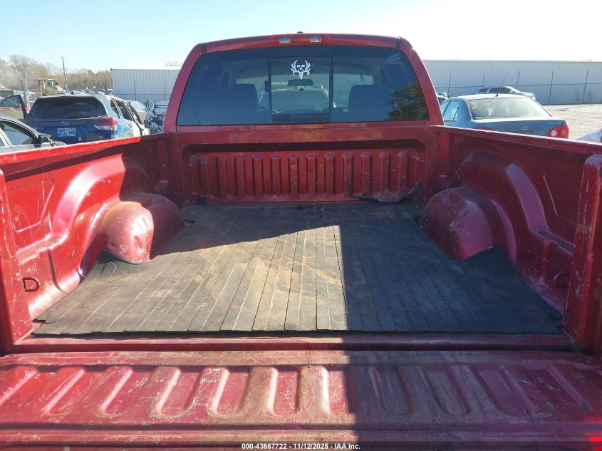 2008 Dodge Ram 1500 Slt VIN: 1D7HA18258J169034 Lot: 43667722