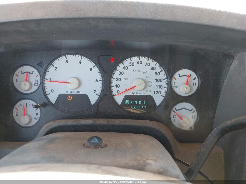 2008 Dodge Ram 1500 Slt VIN: 1D7HA18258J169034 Lot: 43667722