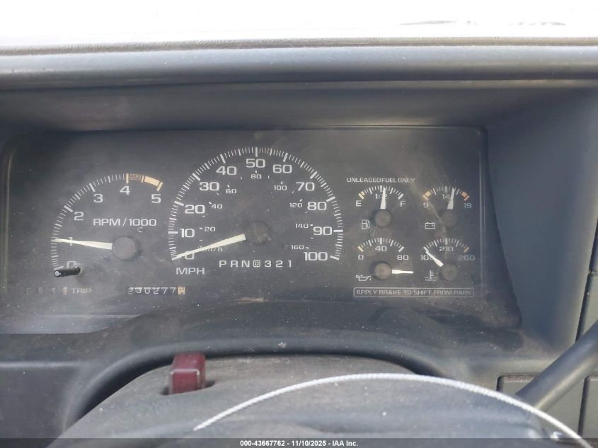 1995 Chevrolet Gmt-400 K1500 VIN: 1GCEK14Z0SZ127330 Lot: 43667762