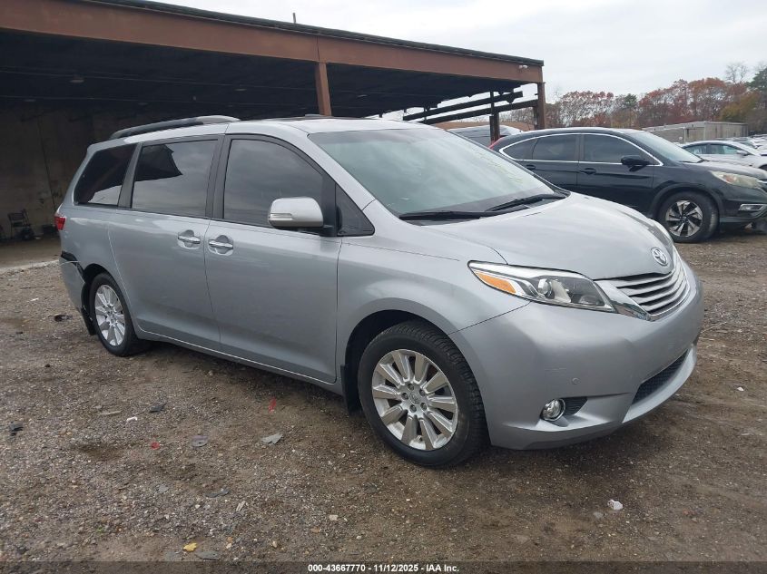 TOYOTA SIENNA LIMITED PREMIUM 7 PASSENGER