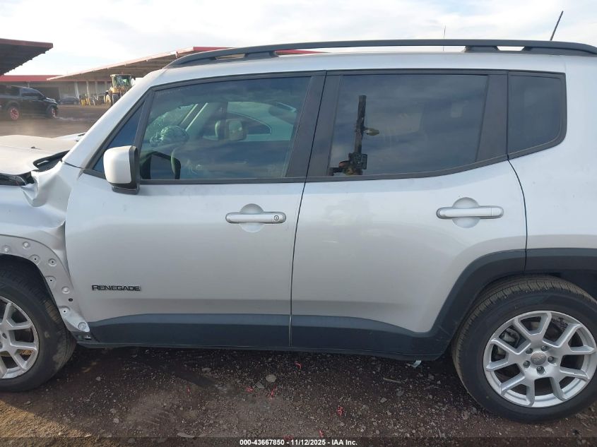 2020 Jeep Renegade Latitude Fwd VIN: ZACNJABB3LPL90496 Lot: 43667850
