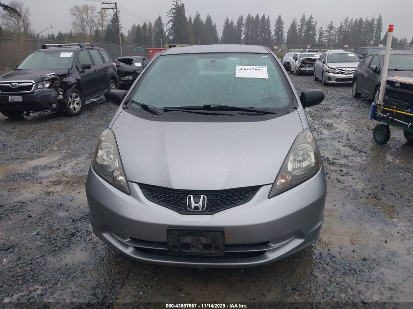 2010 Honda Fit VIN: JHMGE8G21AC035389 Lot: 43667867