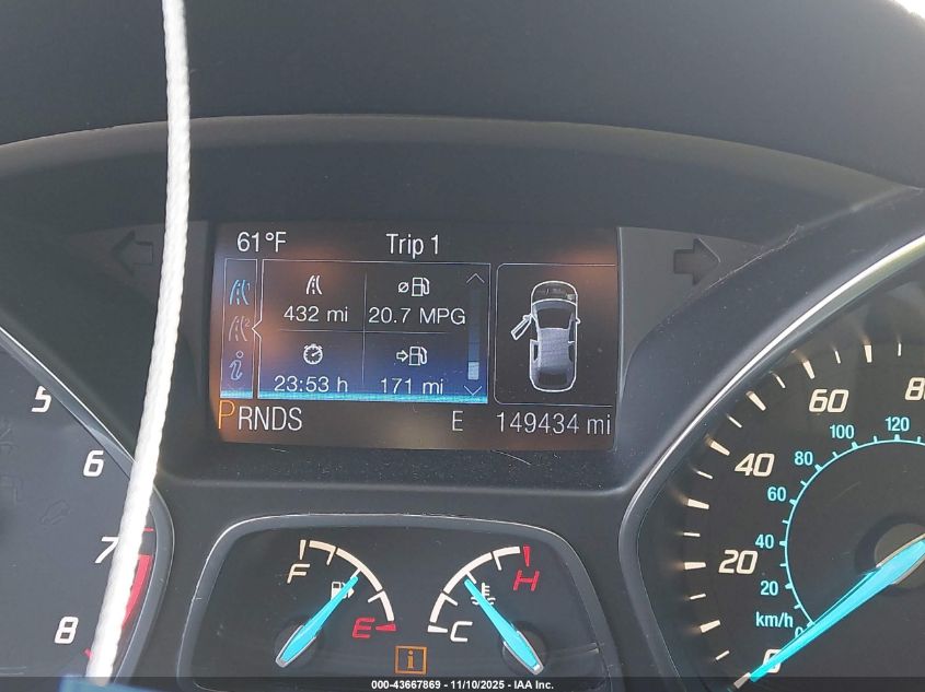 2014 Ford Escape Titanium VIN: 1FMCU9J99EUB45293 Lot: 43667869