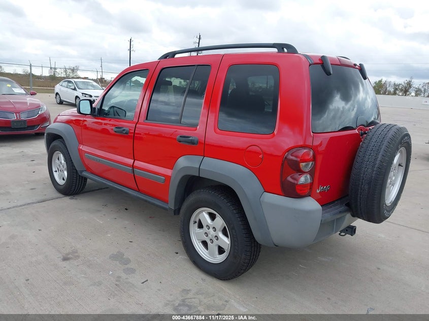 1J4GK48K85W533993 2005 JEEP LIBERTY (NORTH AMERICA) photo no. 3