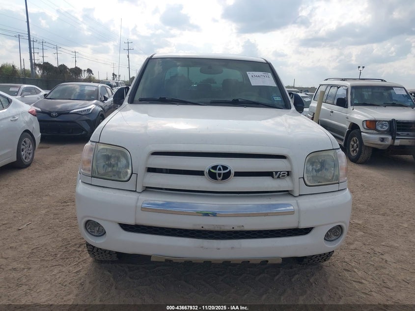 2005 Toyota Tundra Limited V8 VIN: 5TBDT48125S491388 Lot: 43667932