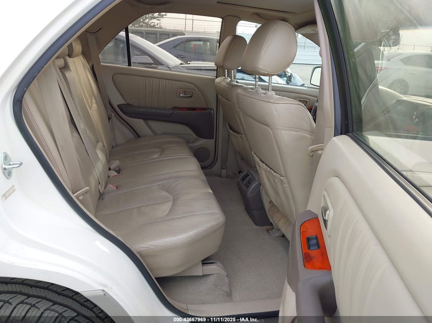 2003 Lexus Rx 300 VIN: JTJGF10U730150520 Lot: 43667969