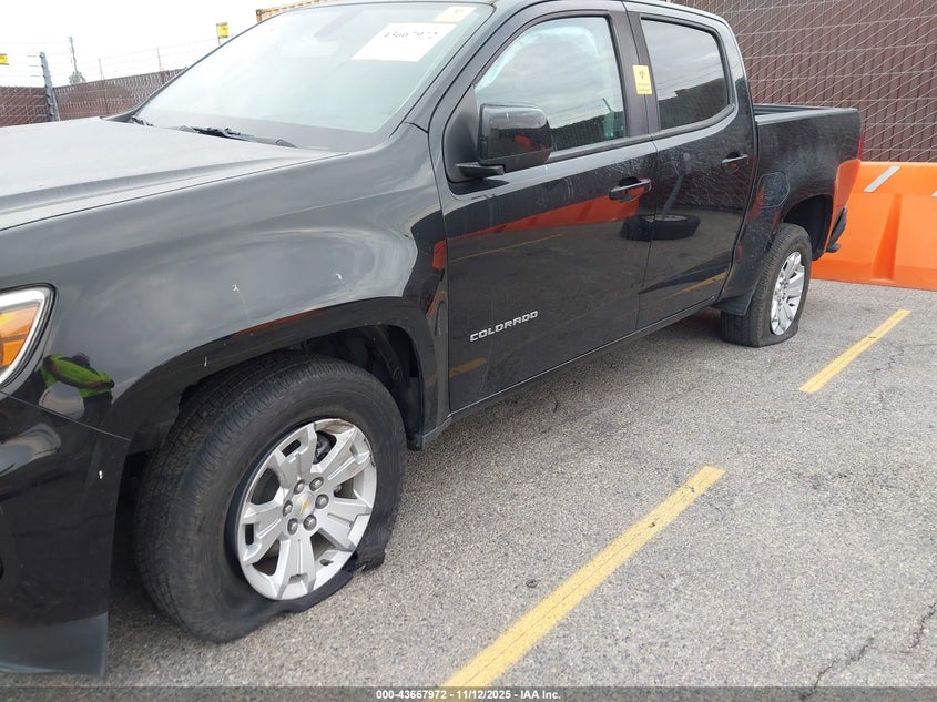 2022 Chevrolet Colorado Lt VIN: 1GCGSCEN2N1183854 Lot: 43667972